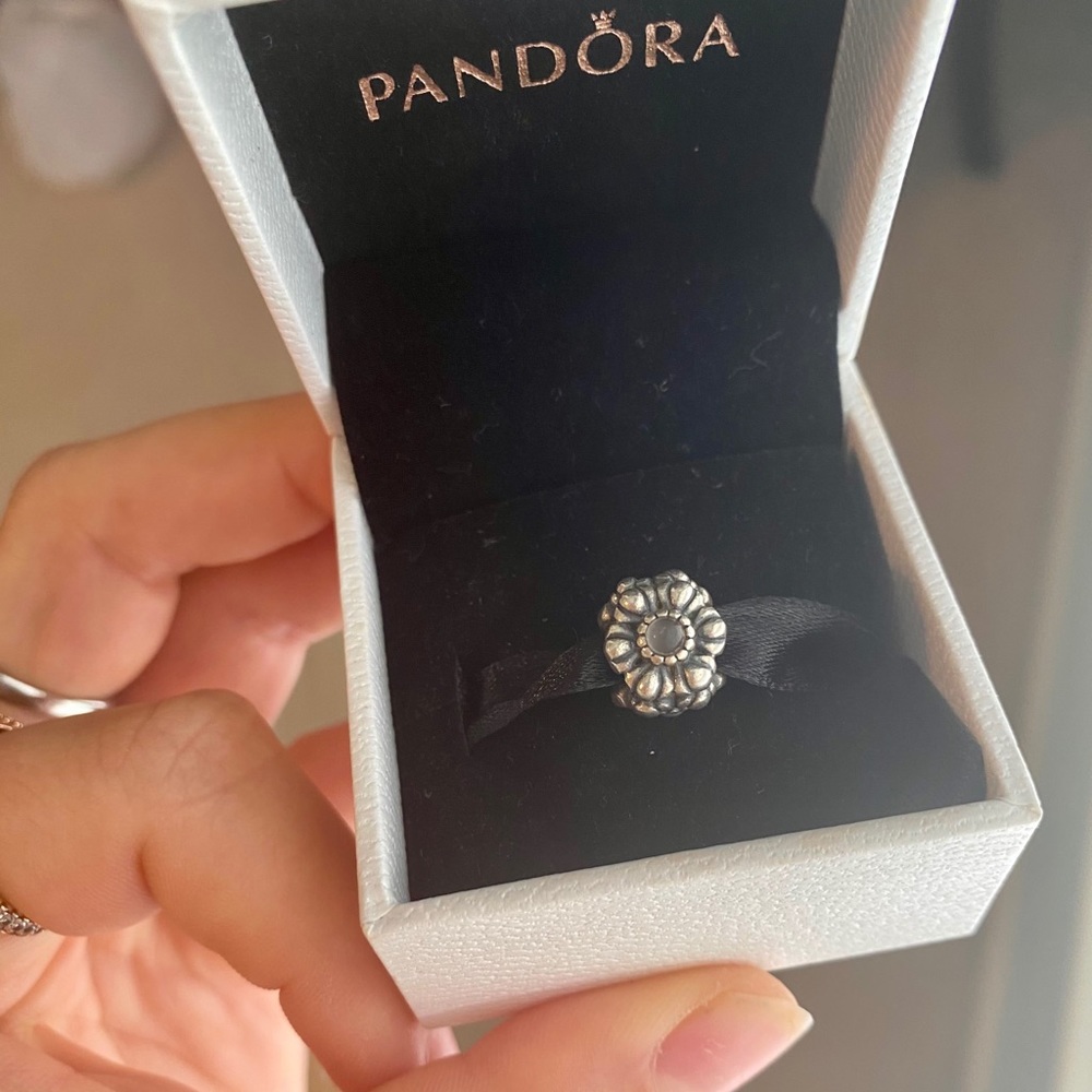 Pandora Moonstone Birthday Bloom Charm